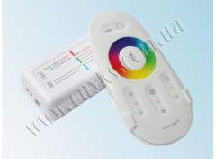 RGB touch-контроллер 12A RF 144Вт 12В white 2.4GHz